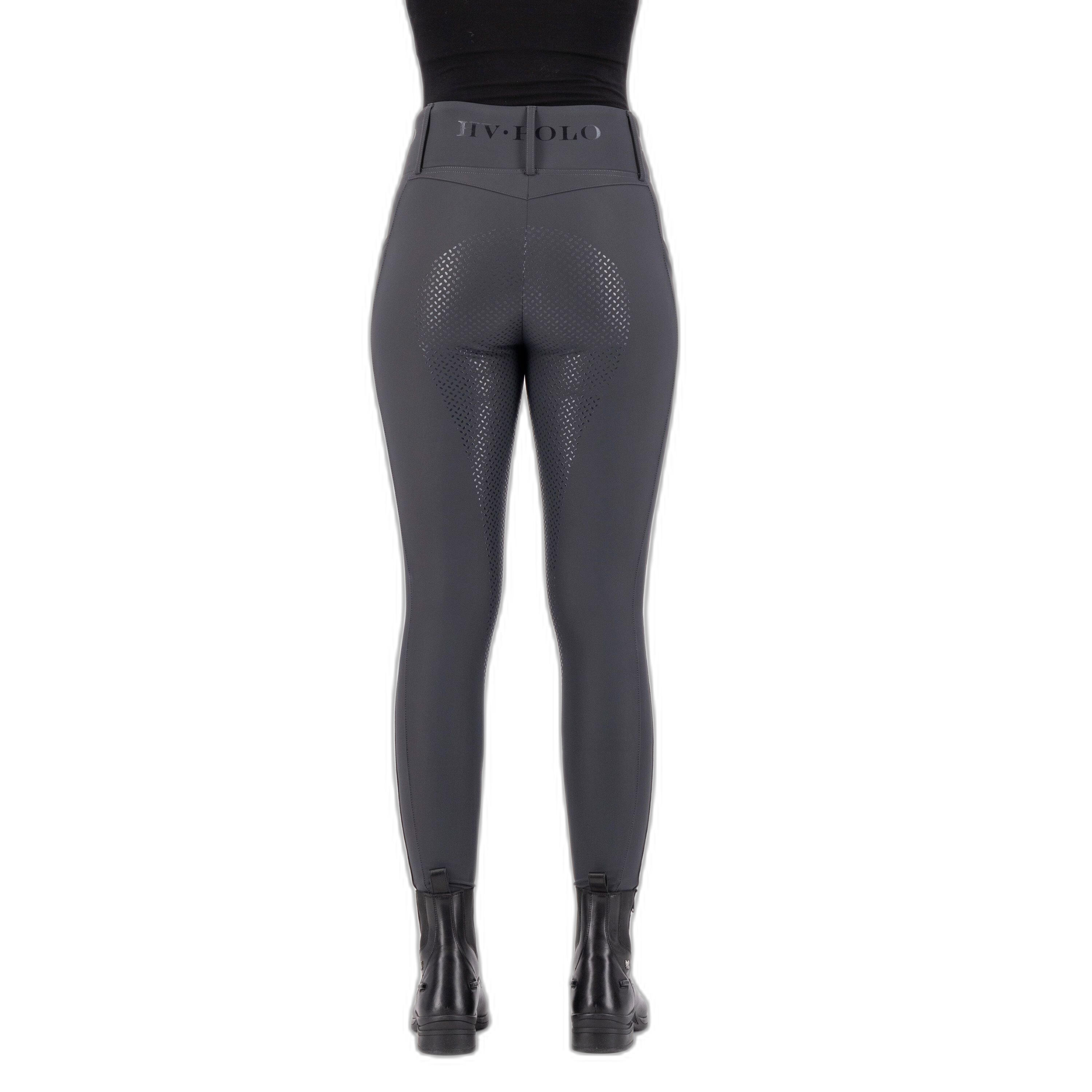 Leggings da equitazione full grip da donna HV Polo Favourite Midwaist 2/3