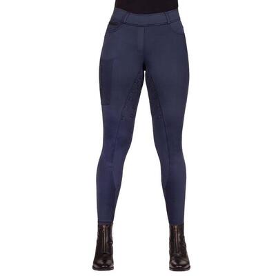 Leggings equitazione a presa completa da donna QHP Jorine
