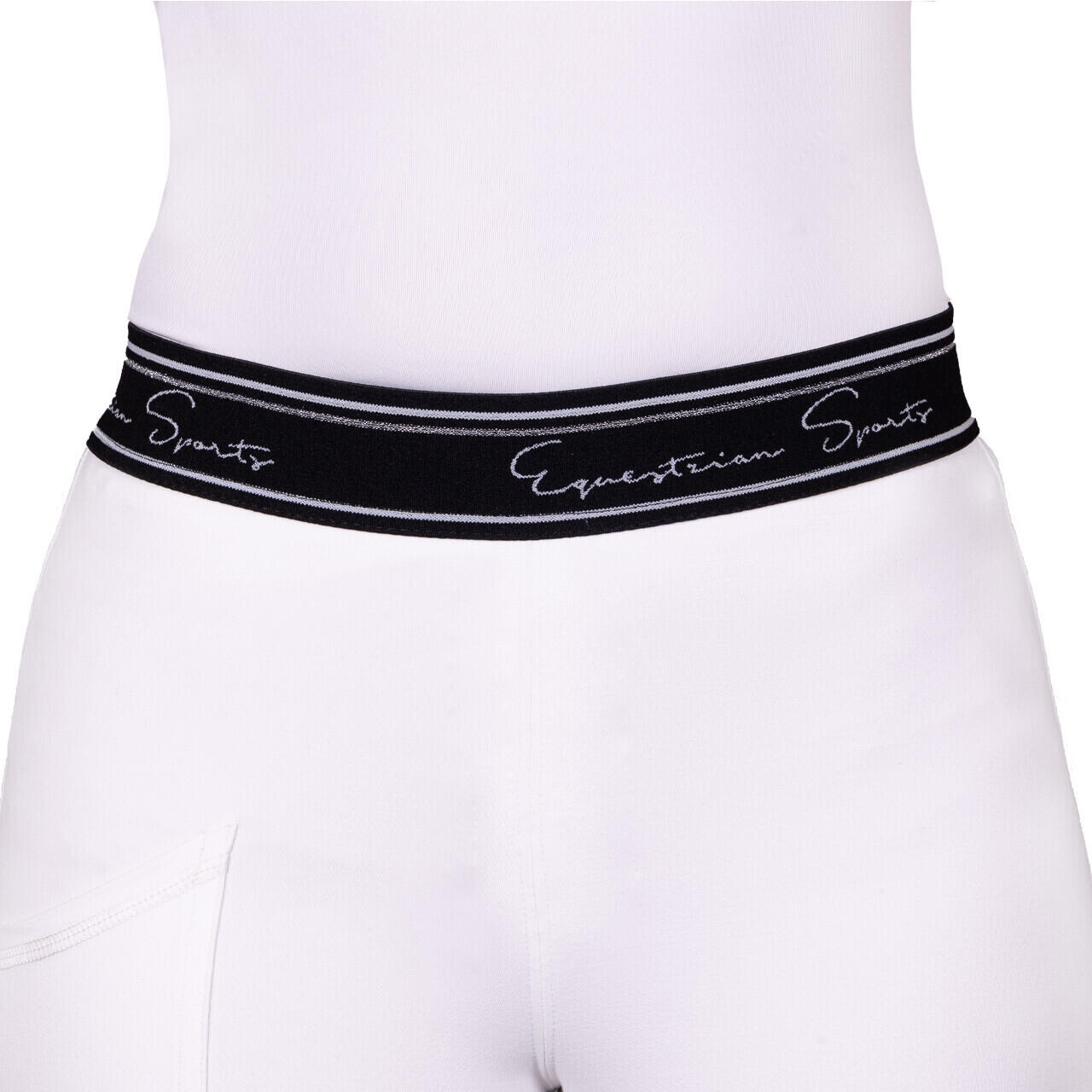 Mädchen Reitturnier Leggings QHP Eden 4/6