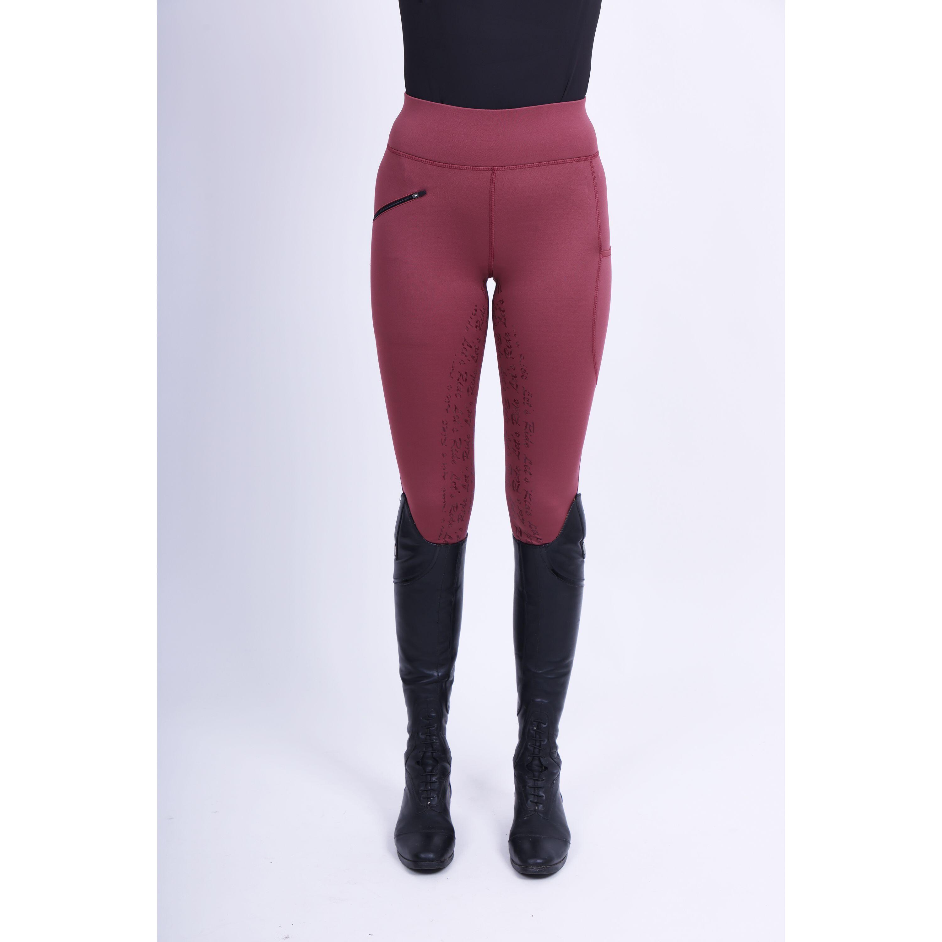 Legging équitation full grip femme Easy Rider Dietse Winter 3/5