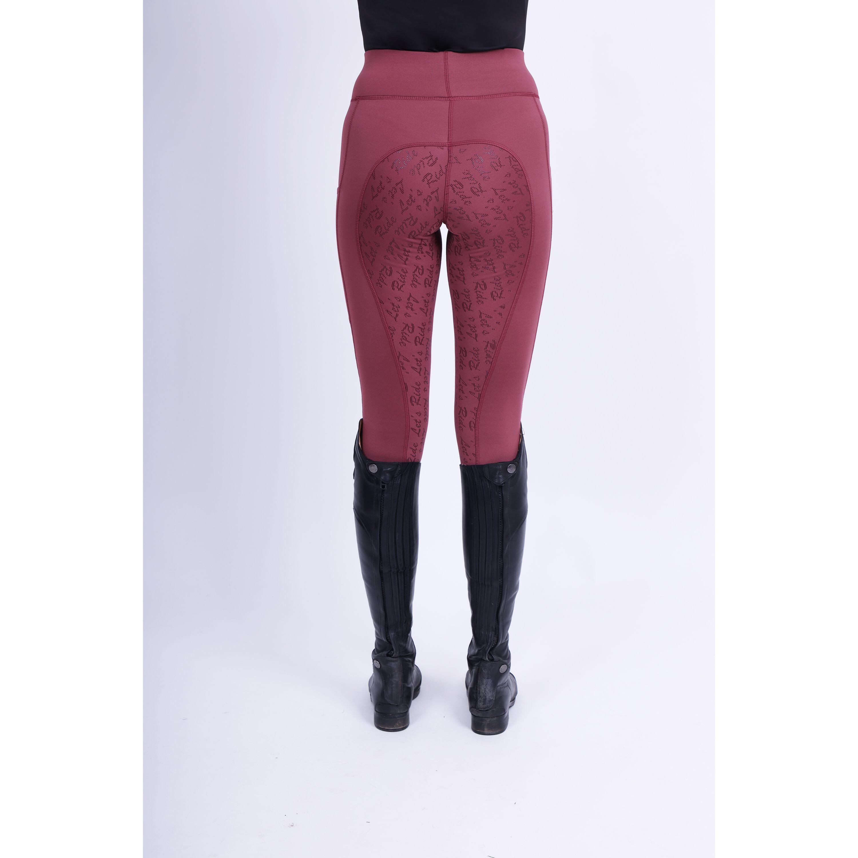 Legging équitation full grip femme Easy Rider Dietse Winter 4/5