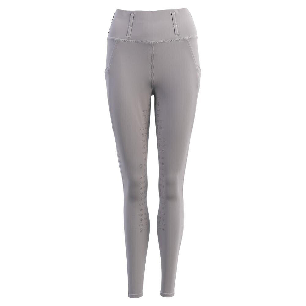 Br - Legging Équitation Full Grip Femme Br Equitation Clx - Legging - Gris - 38 - Decathlon