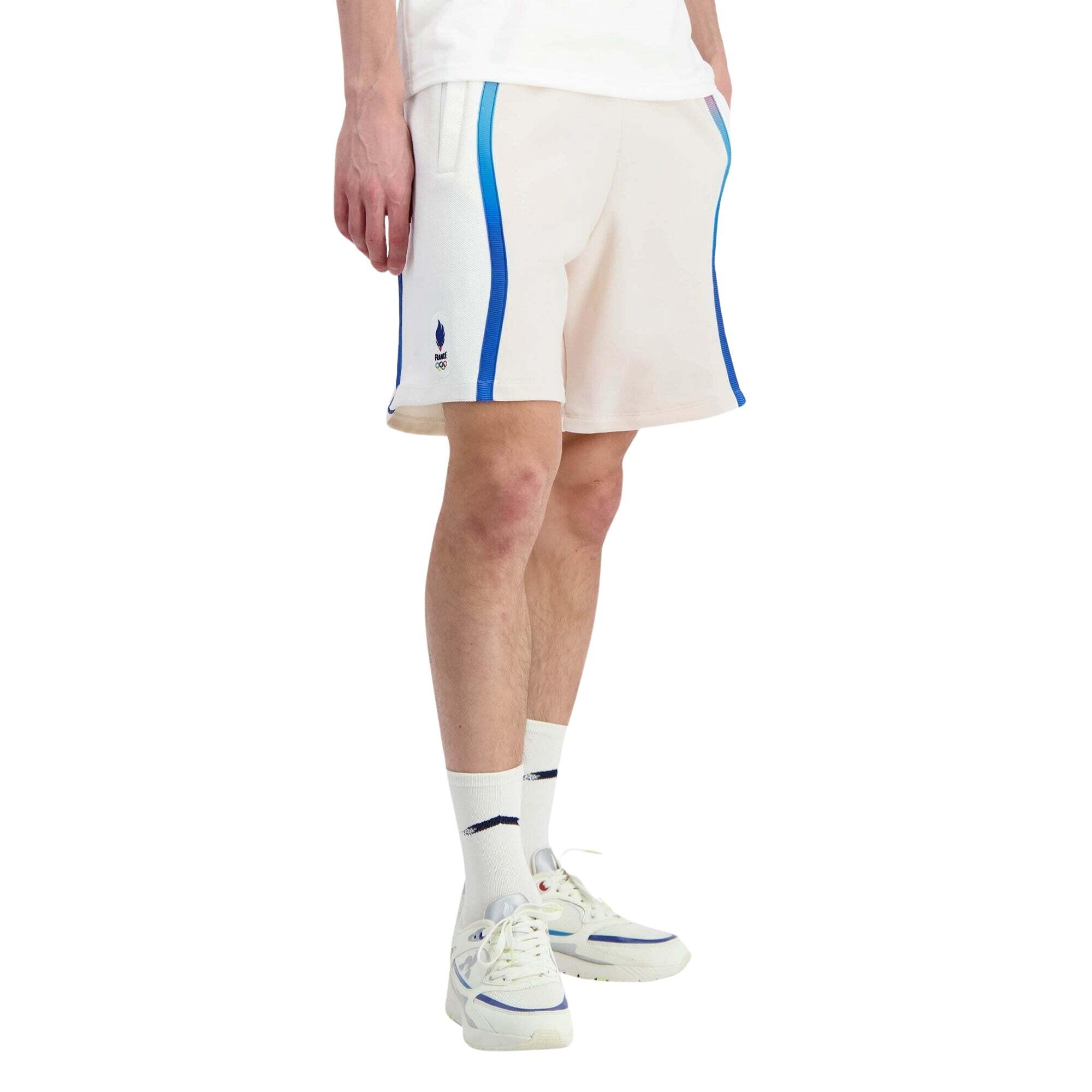 Short Efro Le Coq Sportif para Hombre Crudo 2/5