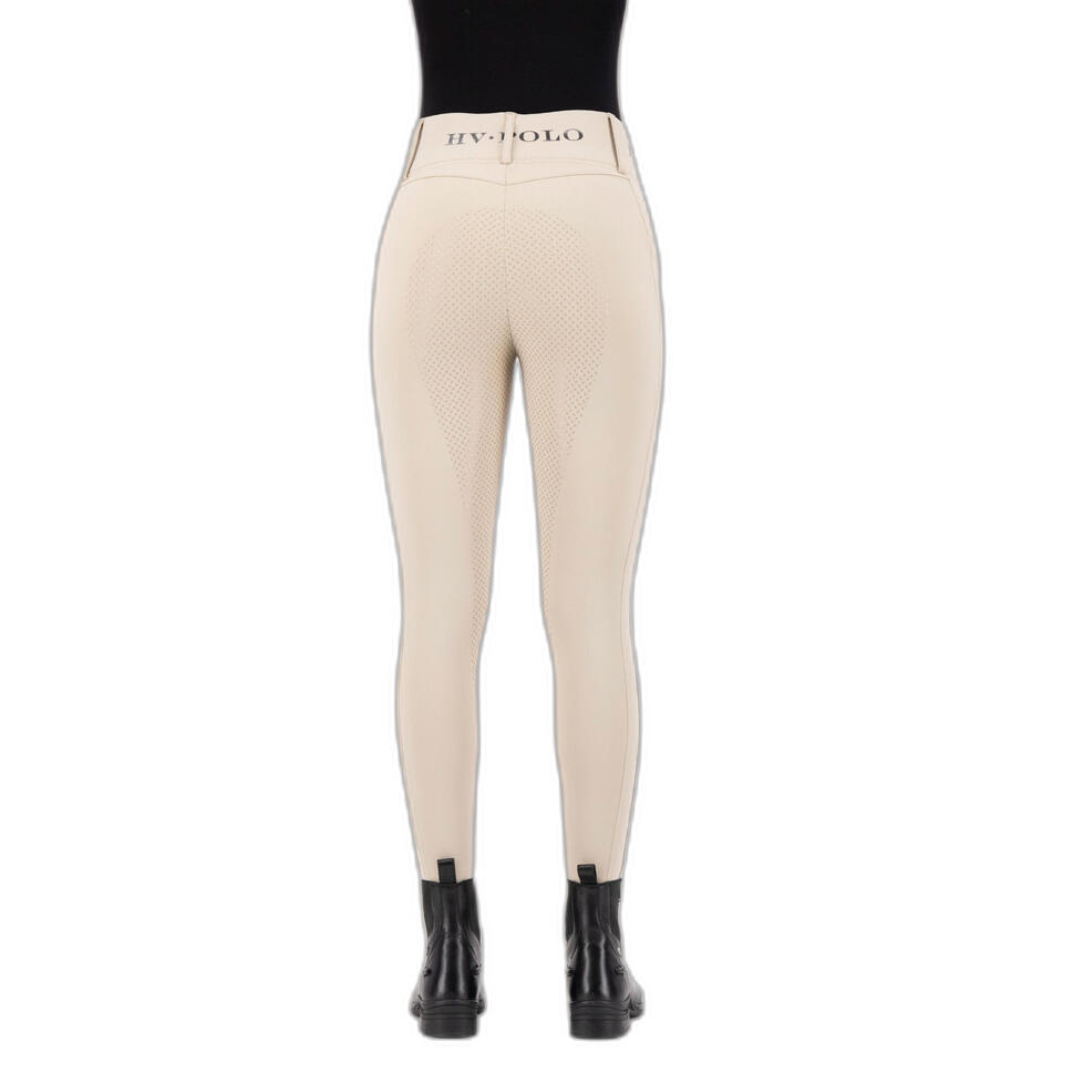 Damskie legginsy jeździeckie z pełną przyczepnością HV Polo Favourite Midwaist
