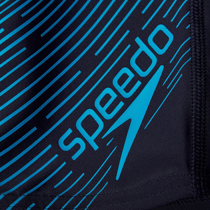 Jammer garçon Speedo Medley Logo Marine/Bleu 3/4