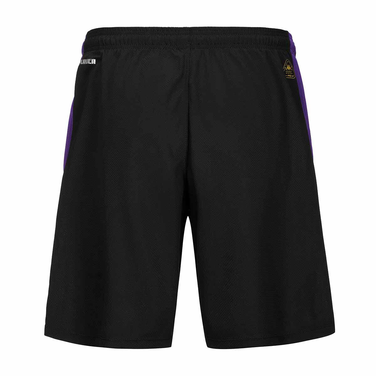 Pantaloncini sportivi ACF Fiorentina da Uomo in Poliestere riciclato Nero 3/7