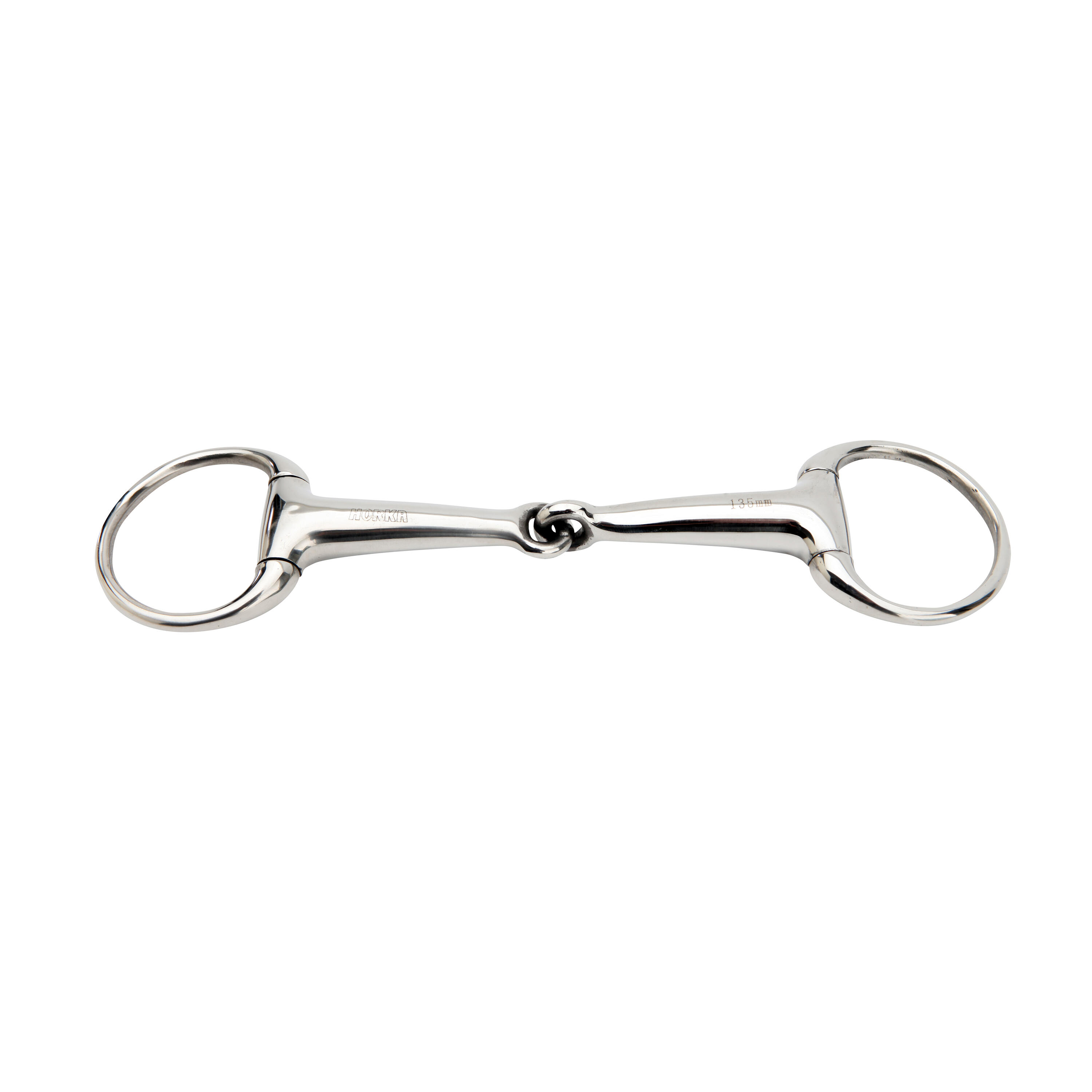 HORKA 2 rings hol paard bit Horka
