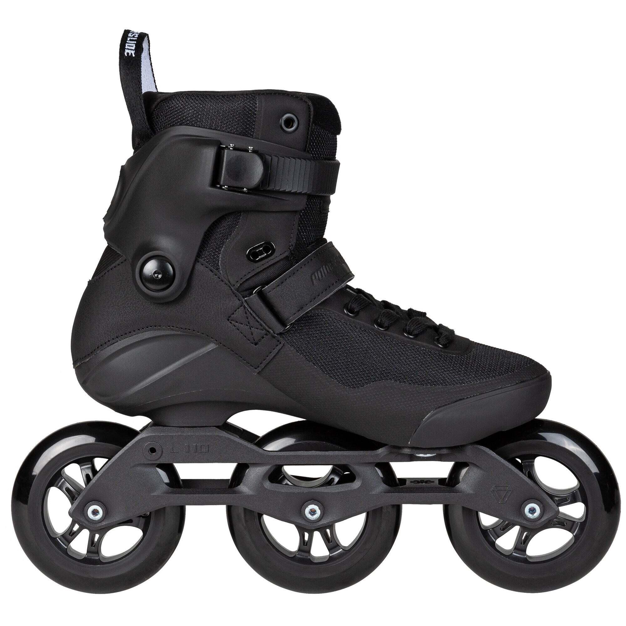 Patinaje Freeskate Powerslide  Triple Black 110 2/7