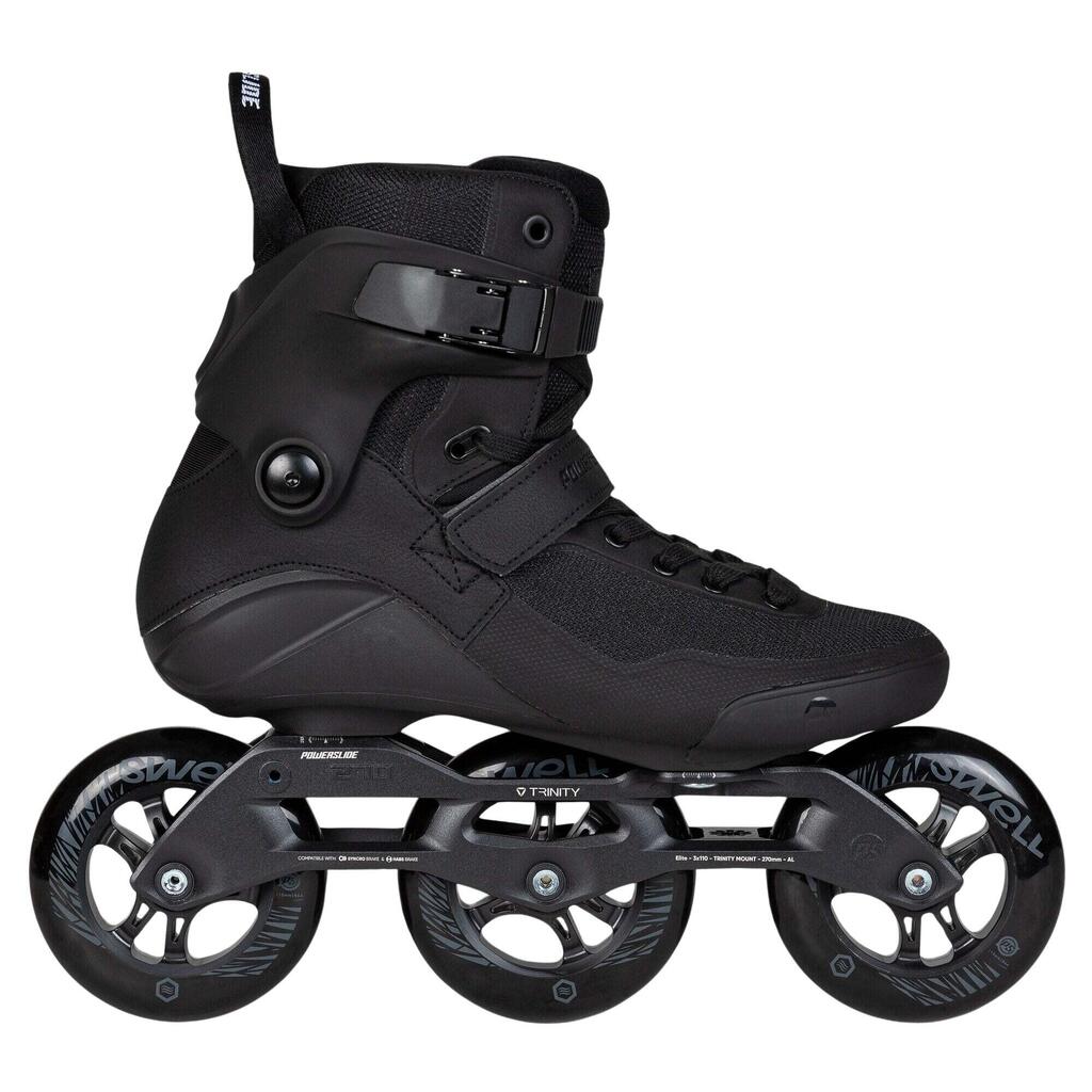 Freeskate in-line skating Powerslide  Triple Black 110