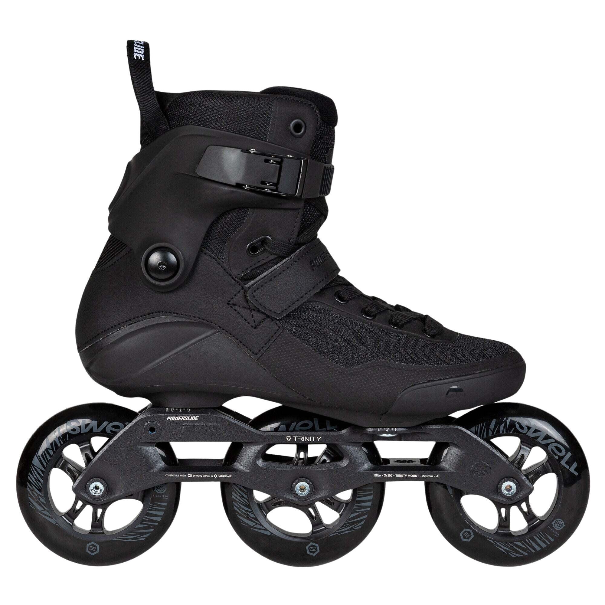 POWERSLIDE Freestyle kolečkové brusle Powerslide Triple Black 110