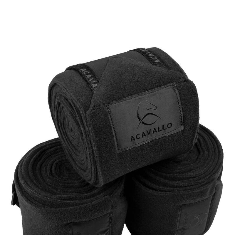 Bandes de polo pour cheval anti-boulochage Acavallo (x4)