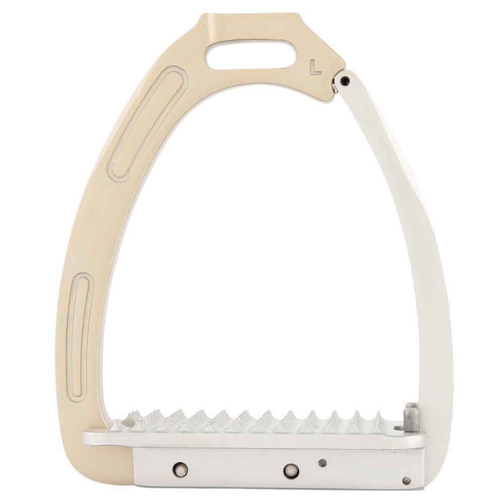 Br - Étriers Équitation Br Equitation Lavarone - Etrier - Beige|gris - 120 Mm - Decathlon