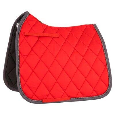 Br - Tapis De Dressage Pour Cheval Br Equitation Event Cooldry - Tapis De Selle - Rouge - Fs - Decathlon