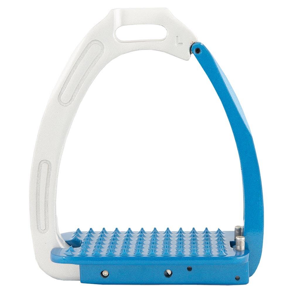 Br - Étriers Équitation Br Equitation Lavarone - Etrier - Bleu|gris - 120 Mm - Decathlon