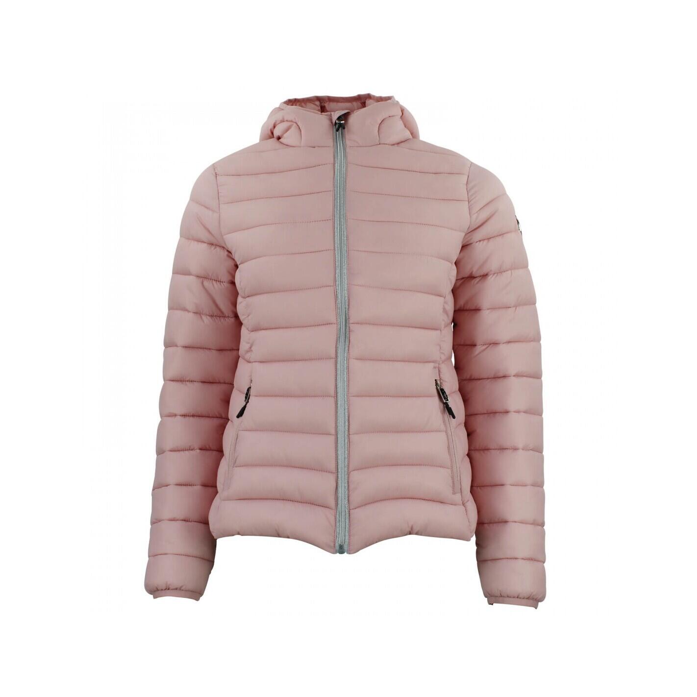 Peak Mountain - Seconde Vie - Doudoune À Capuche Femme Peak Mountain Fine - Doudoune Synthétique - Rose - 48 Xl - Decathlon