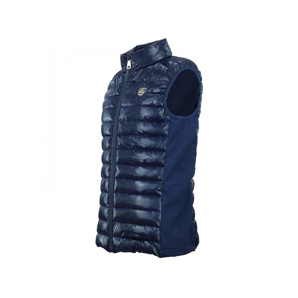 Damska dwumateriałowa kurtka puchowa bez rękawów Peak Mountain Fine