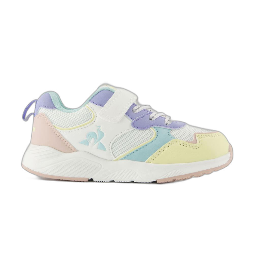 Le Coq Sportif - Baskets Fille Le Coq Sportif Lcs Runner - Baskets - Blanc|rose - 32 - Decathlon