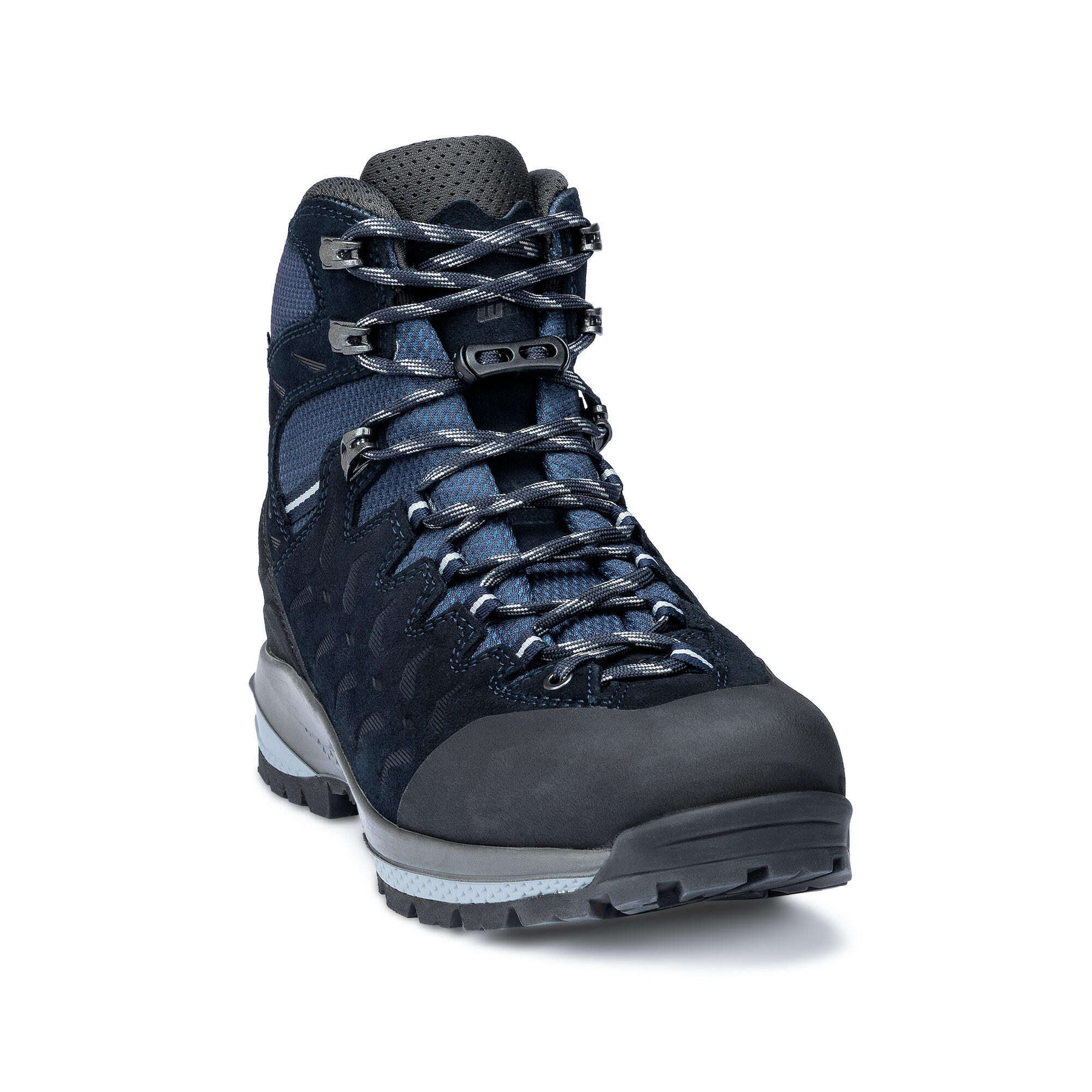 Hanwag Damen Makra Trek SF Extra GTX Lady Wanderschuh Echtleder in blau 2/5