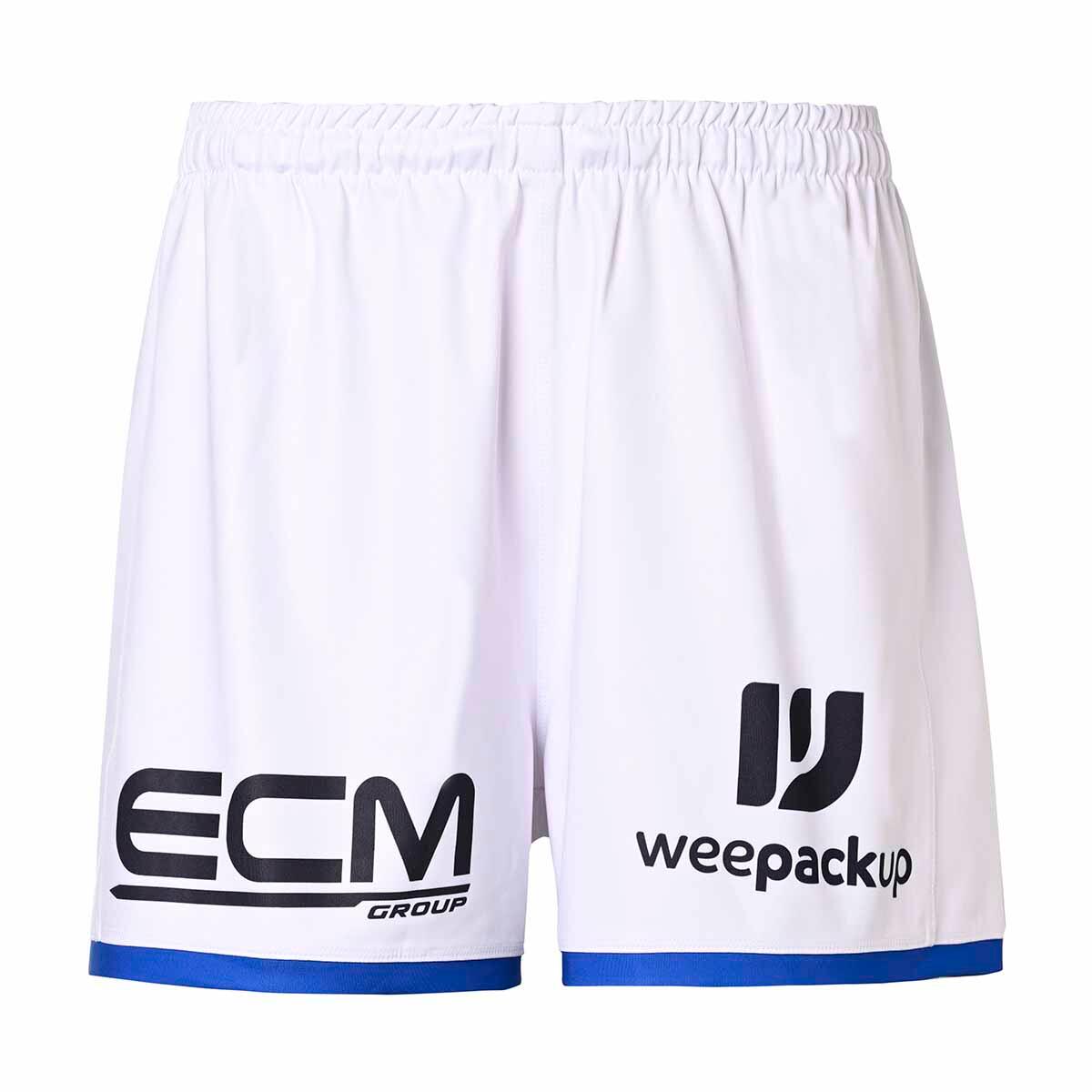 Kappa - Short Kombat Ryder Pro Homme Fc Grenoble Rugby 23/24 - Short - Blanc|bleu - 56 3xl - Decathlon