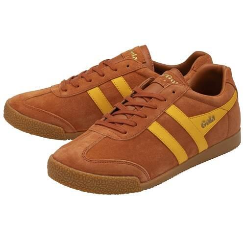 Baskets cuir Gola Harrier 2/5