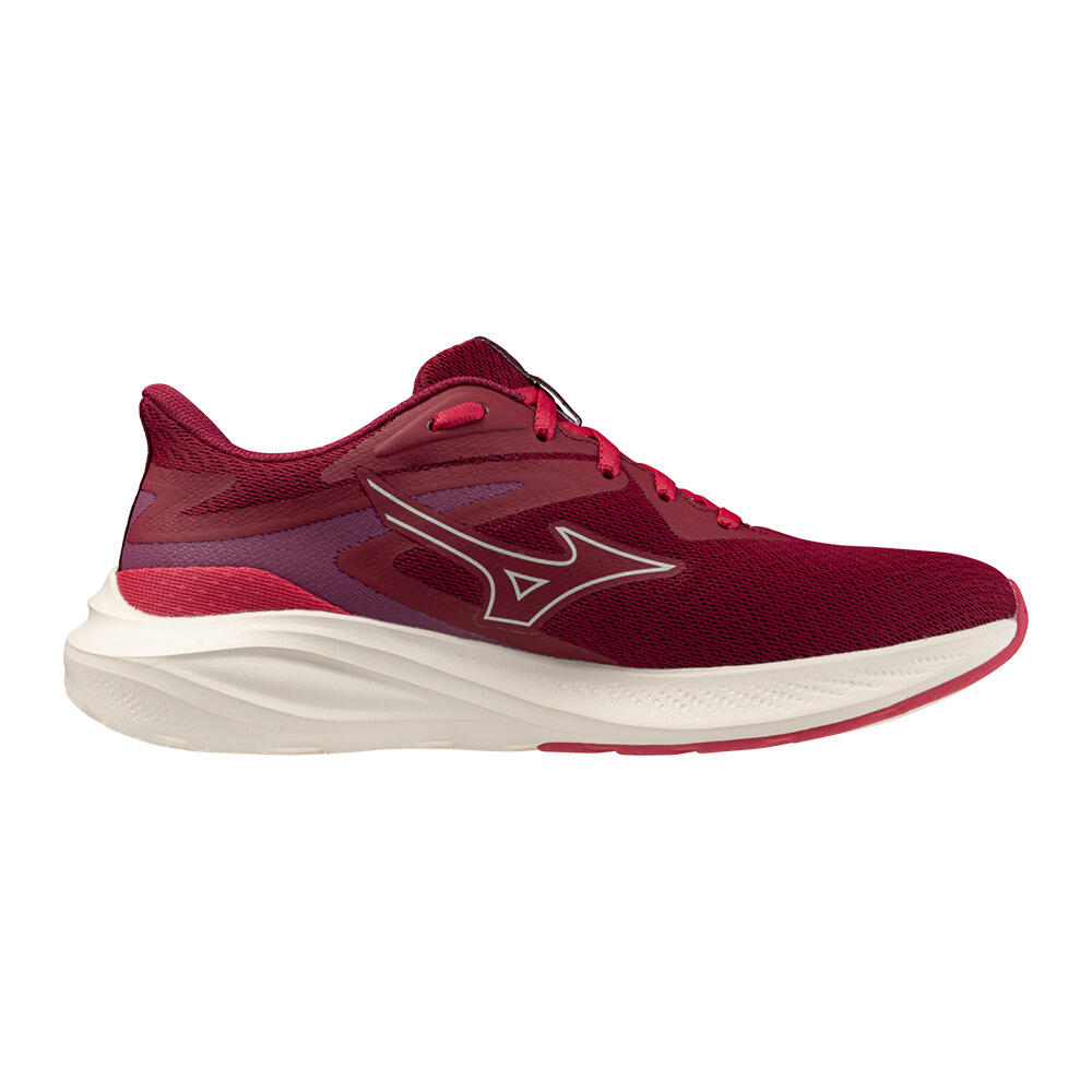 Mizuno Zapatillas Running De Mujer Enerzy Runnerz Rojo 3/4