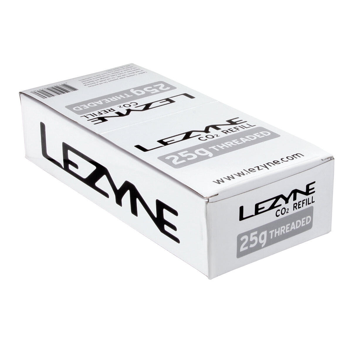 Cartouches CO₂ Lezyne 25g Filetées – Neuves X1
