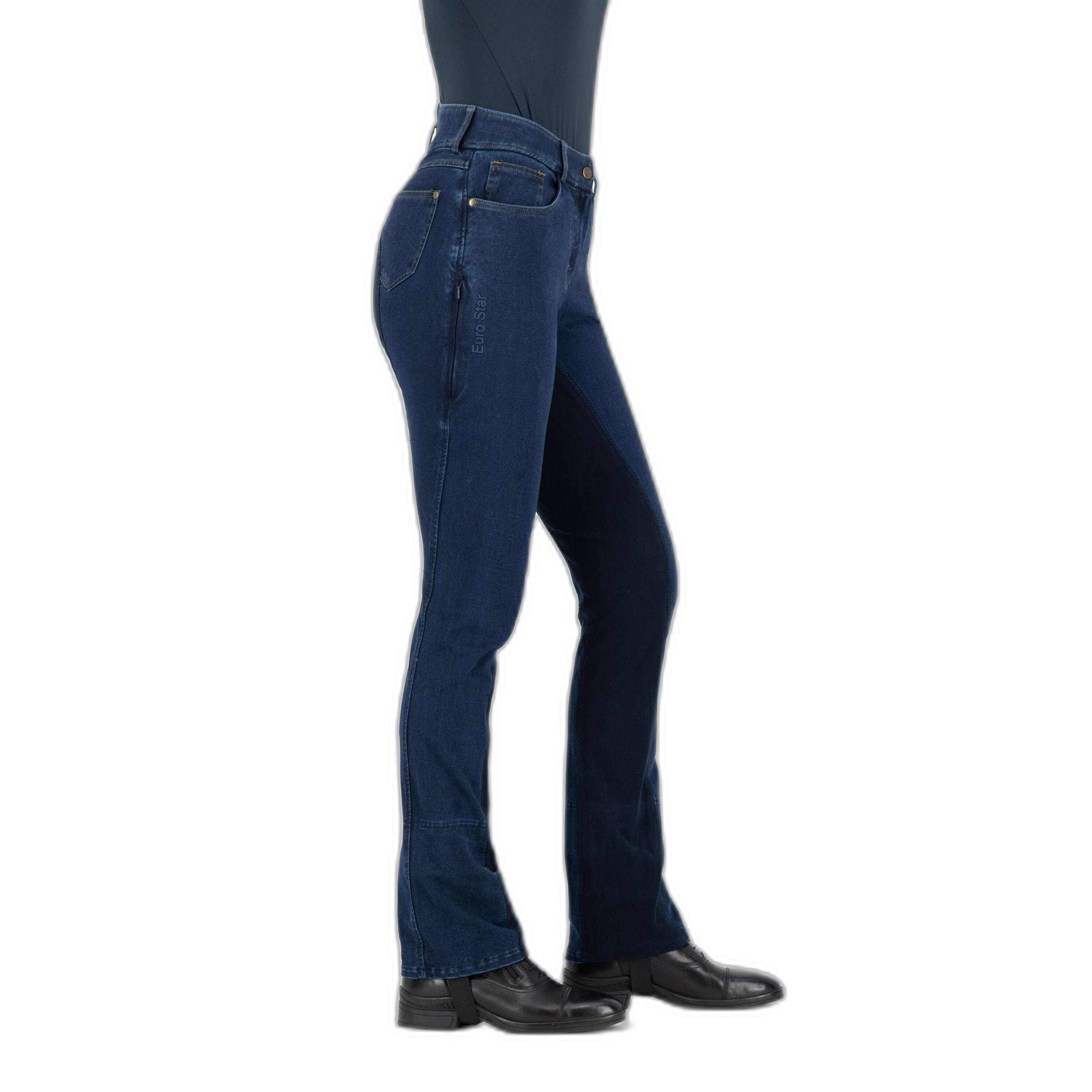 Pantalon équitation full grip femme Easy Rider Sara 4/5