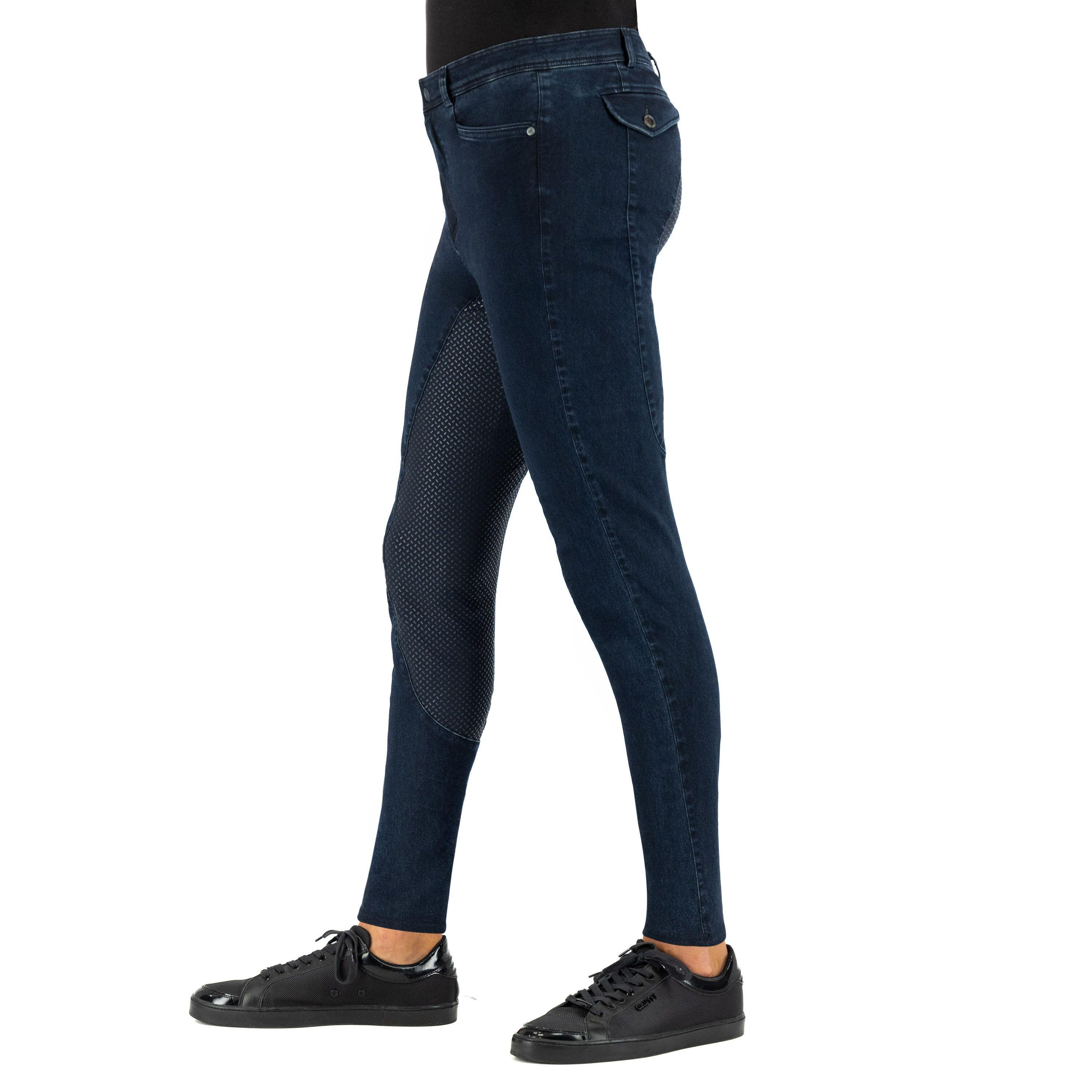 Jeans da equitazione a tutta aderenza Euro-Star Camillo 3/4