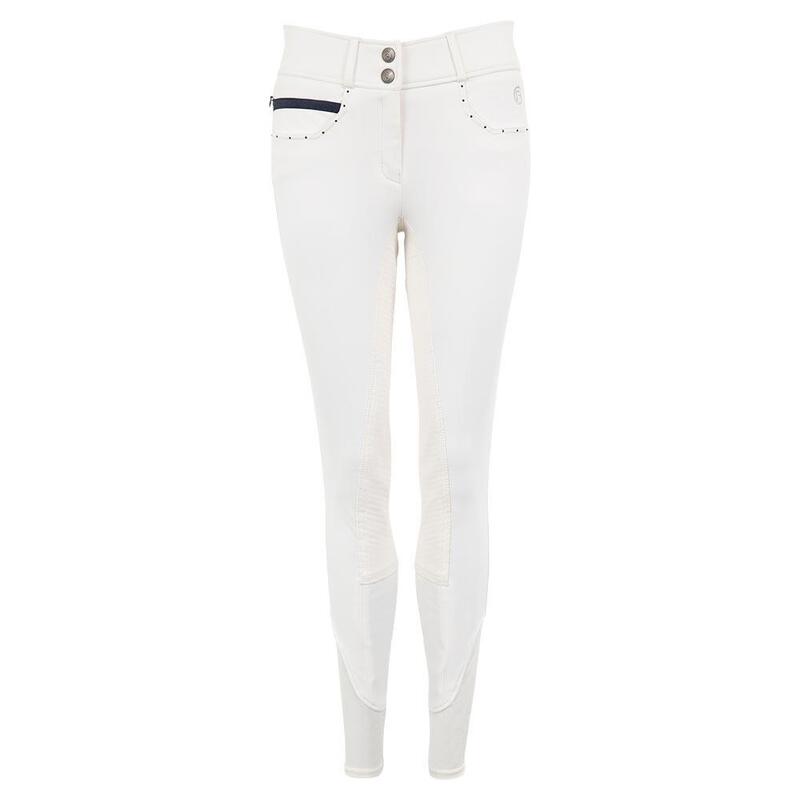 Pantalon équitation full grip siège sil femme ANKY Stone Taped Brushed