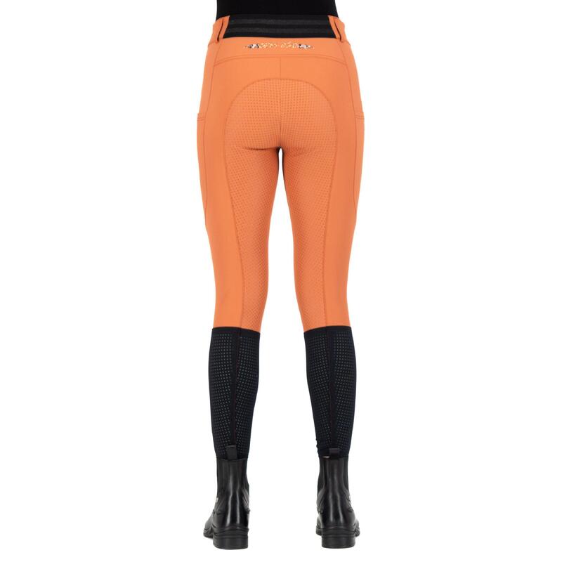 Pantaloni echitație Euro-Star cu grip complet
