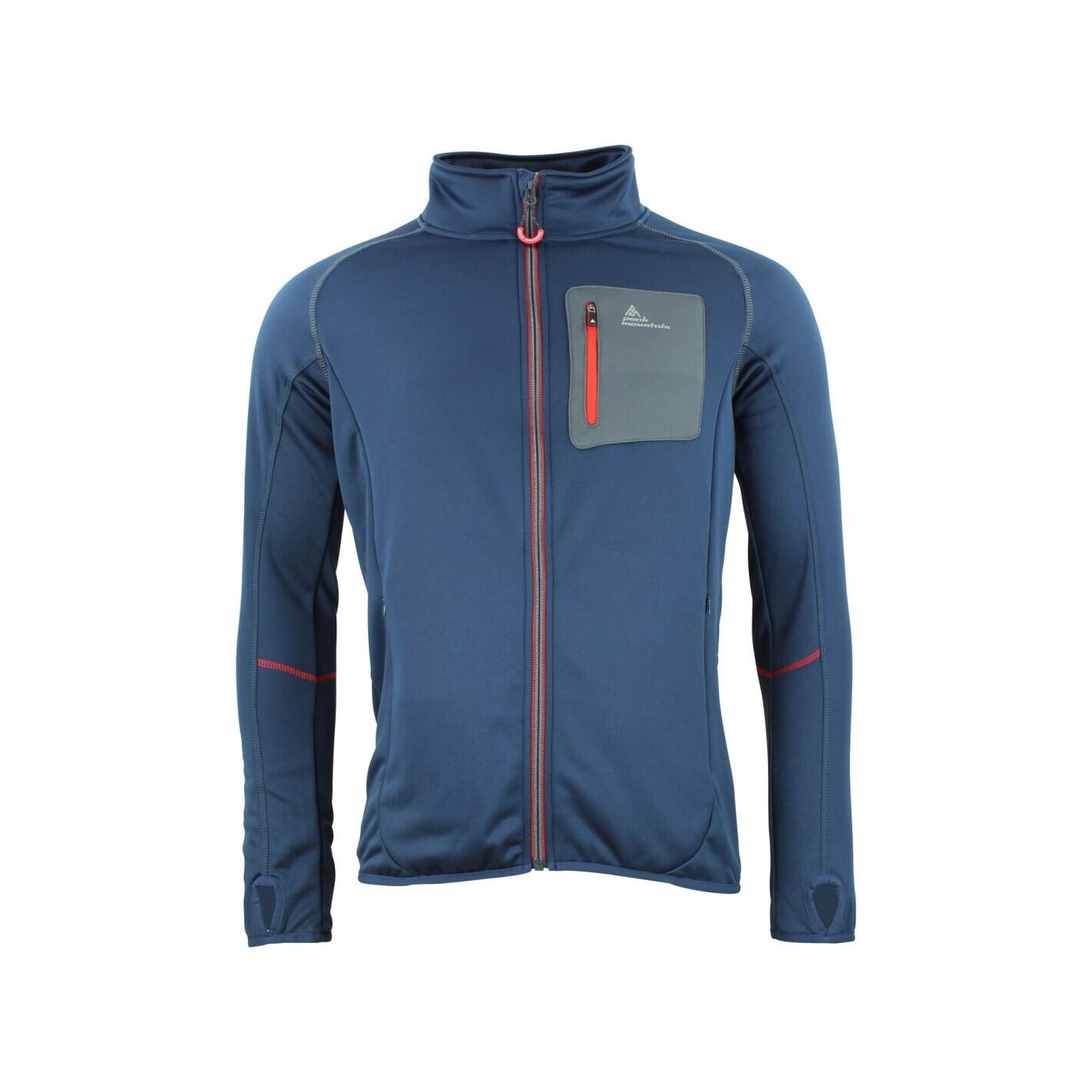 Peak Mountain - Blouson Polarshell Peak Mountain - Blouson - Bleu - 42 M/l - Decathlon