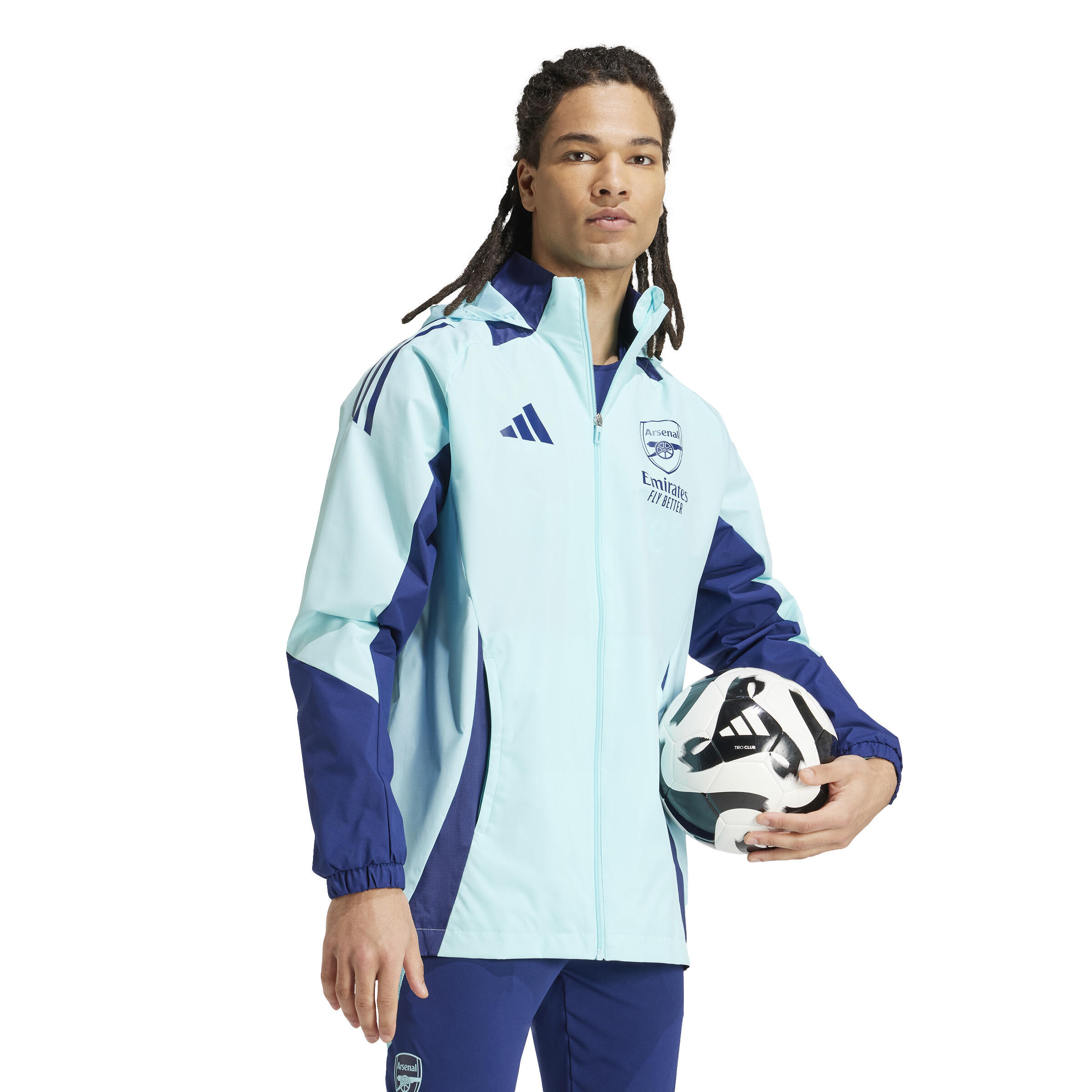 Casaco de fato de treino Arsenal Tiro 2024/25 3/7