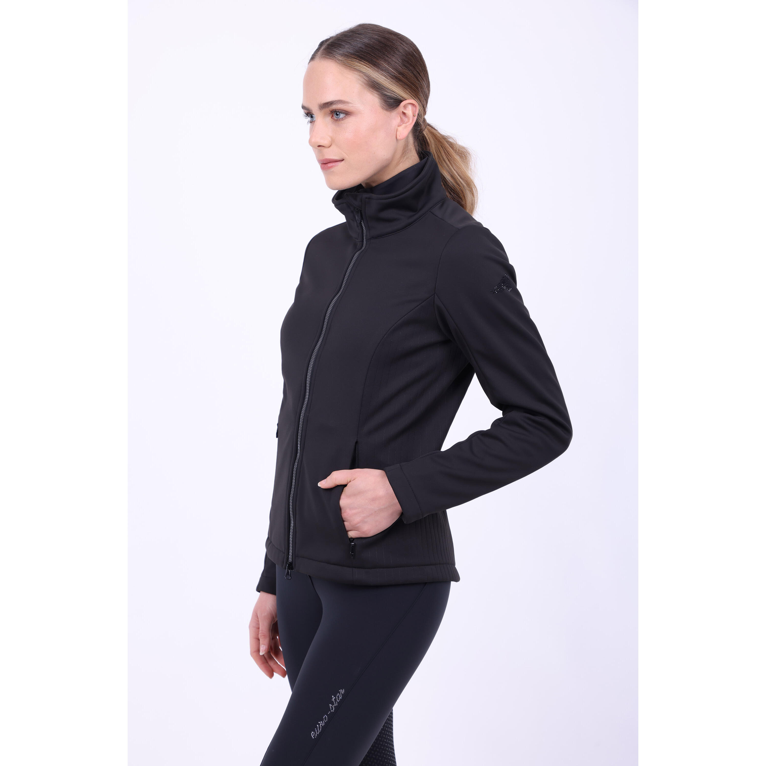 Veste équitation full zip femme Euro-Star Tech Fiorenza 2/4