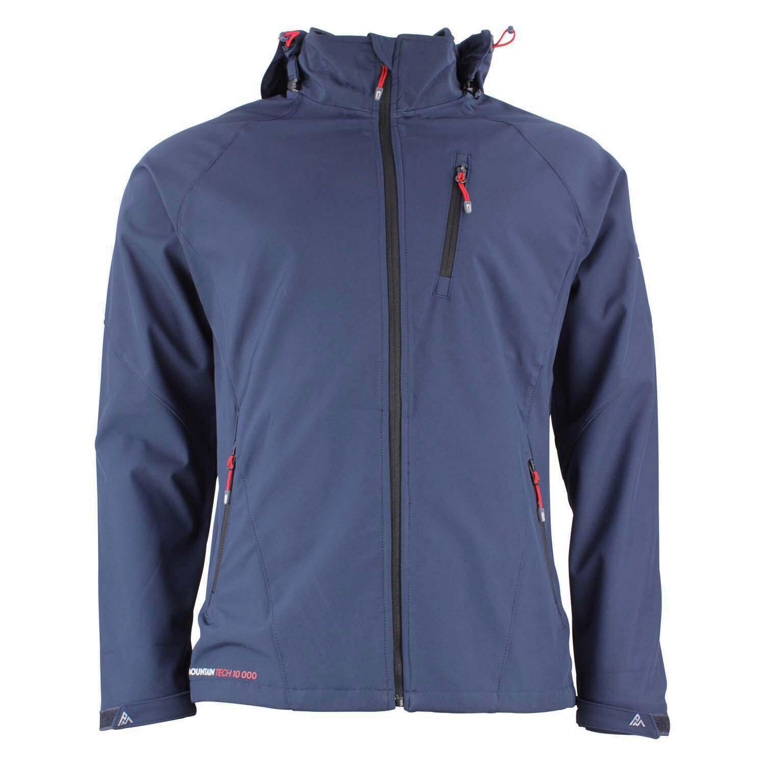 Peak Mountain - Blouson Peak Mountain Softshell - Softshell - Bleu - 48 Xl - Decathlon