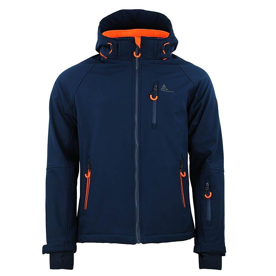 Peak Mountain - Blouson Peak Mountain Shoftshell - Blouson - Bleu - 42 M/l - Decathlon