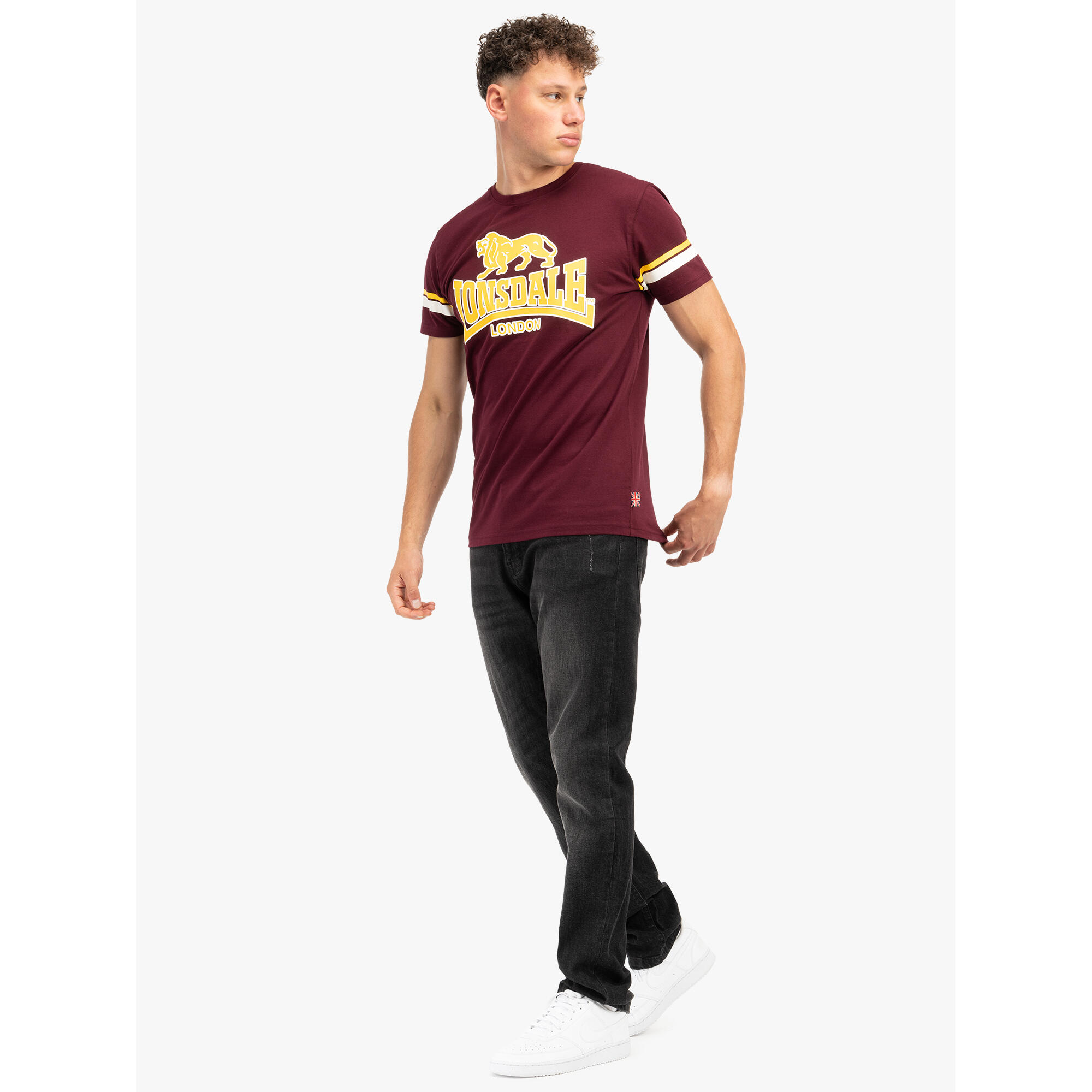 T-Shirt in regulärer Passform Lonsdale Methley 2/6