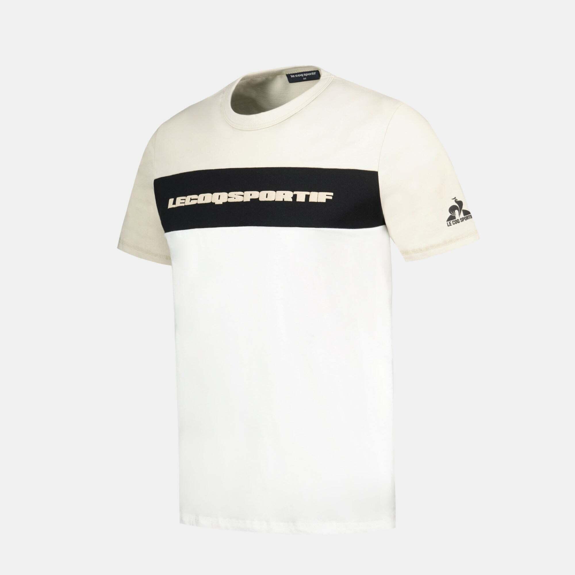 Camiseta Beige de Hombre Le Coq Sportif Contemporain N°2 3/6