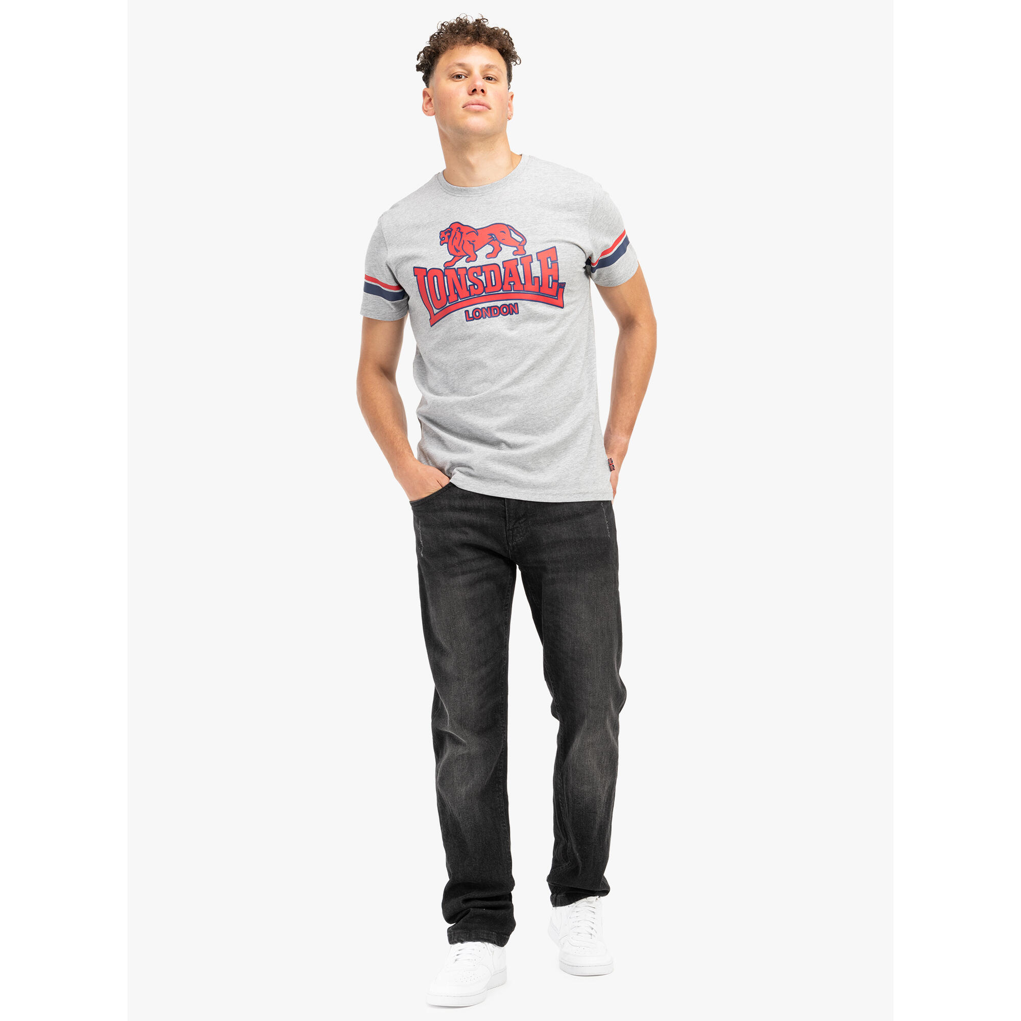 T-Shirt in regulärer Passform Lonsdale Methley 2/6