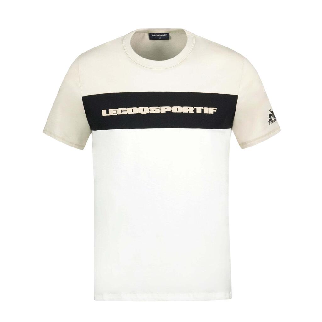 Men's Le Coq Sportif Contemporary N°2 Beige T-Shirt