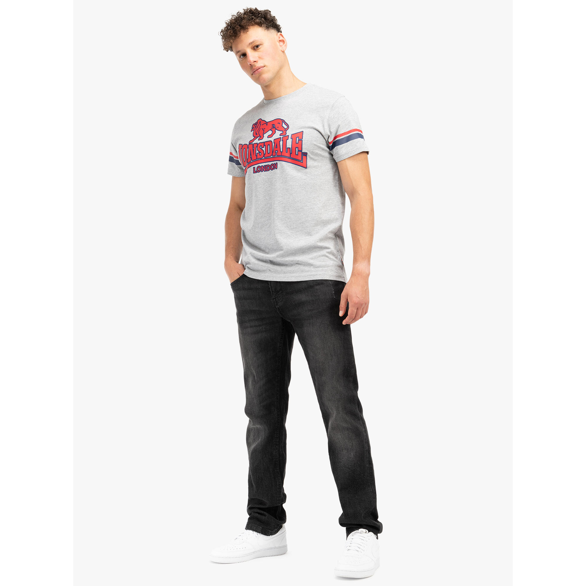 T-Shirt in regulärer Passform Lonsdale Methley 3/6