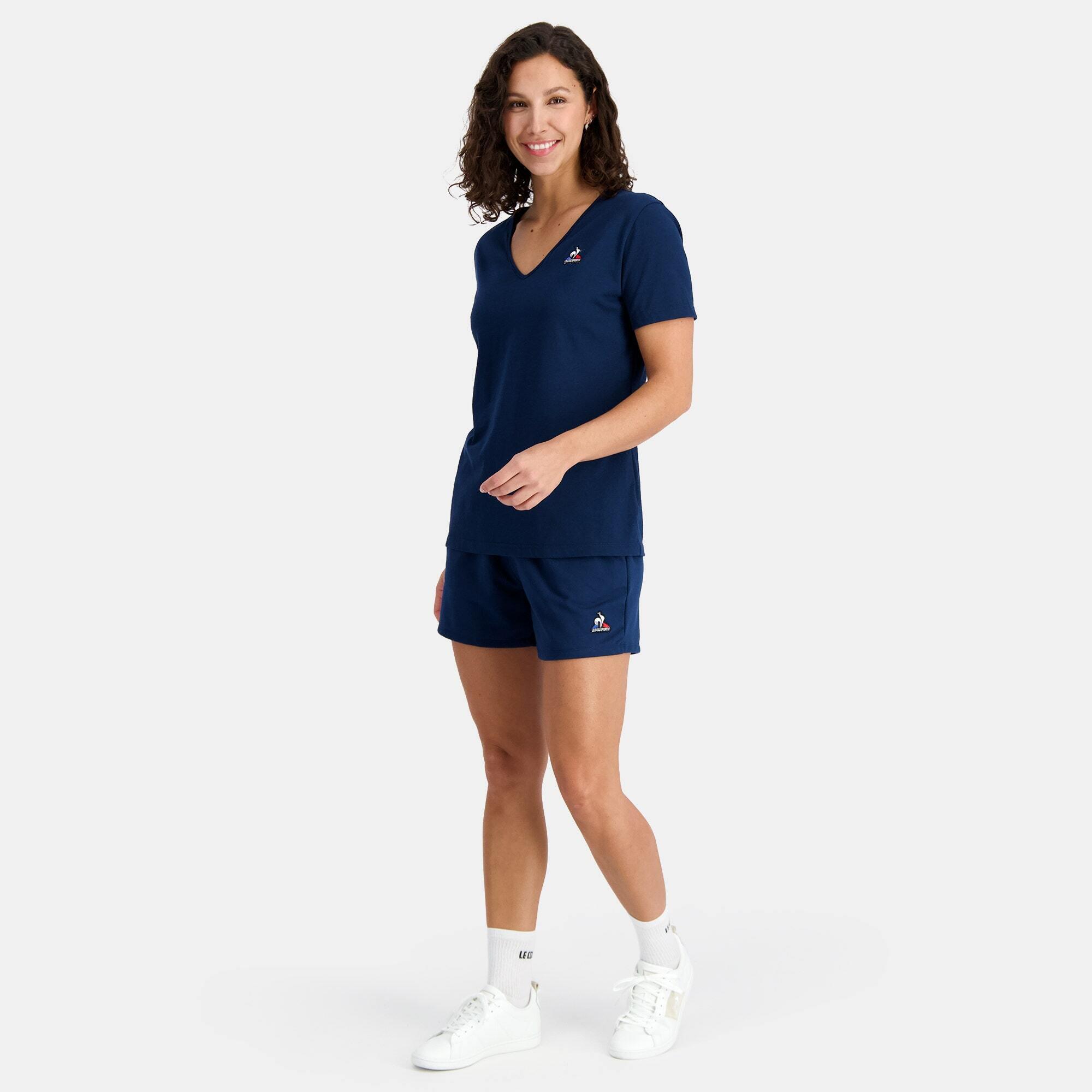 Camiseta Le Coq Sportif N°1 Victory para Mujer, Azul Marino 2/5