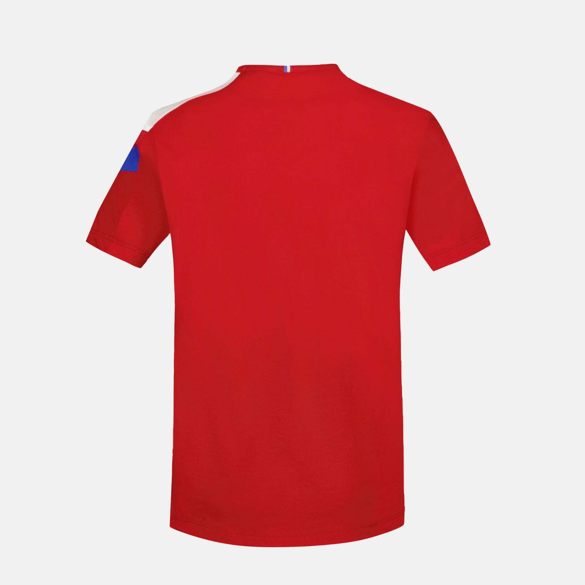 Camiseta Roja Niño Le Coq Sportif Mini 7/7