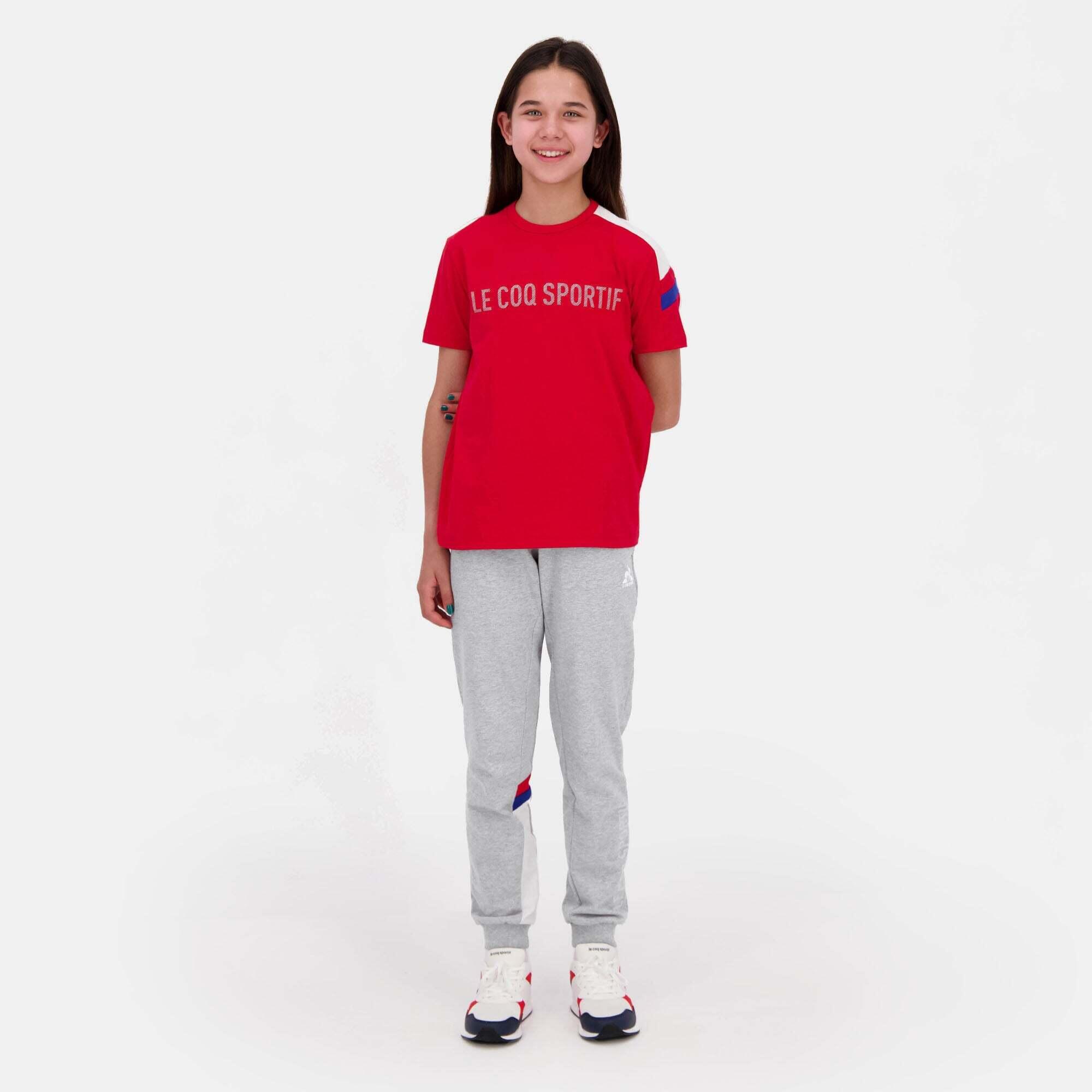 Camiseta Roja Niño Le Coq Sportif Mini 5/7