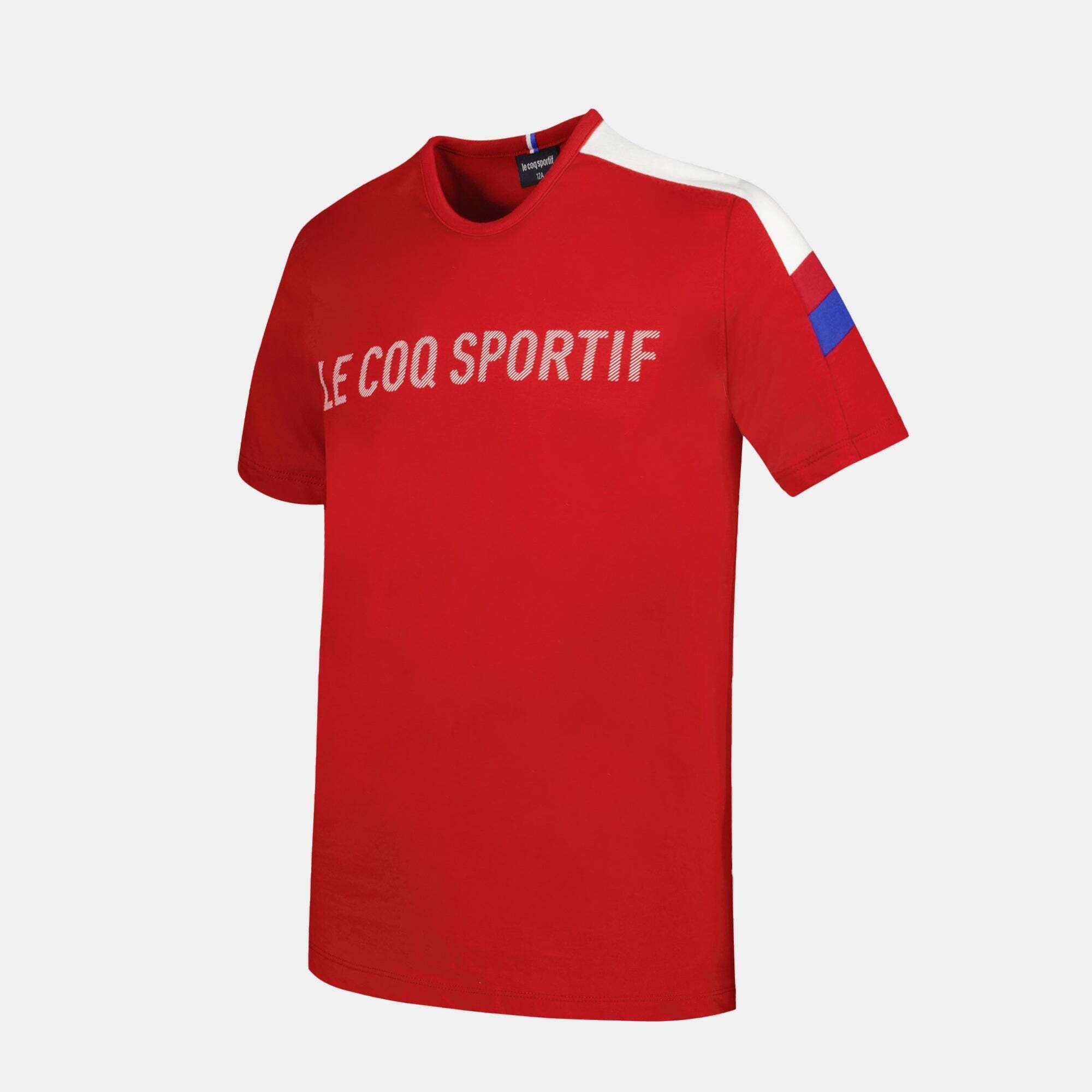 Camiseta Roja Niño Le Coq Sportif Mini 2/7