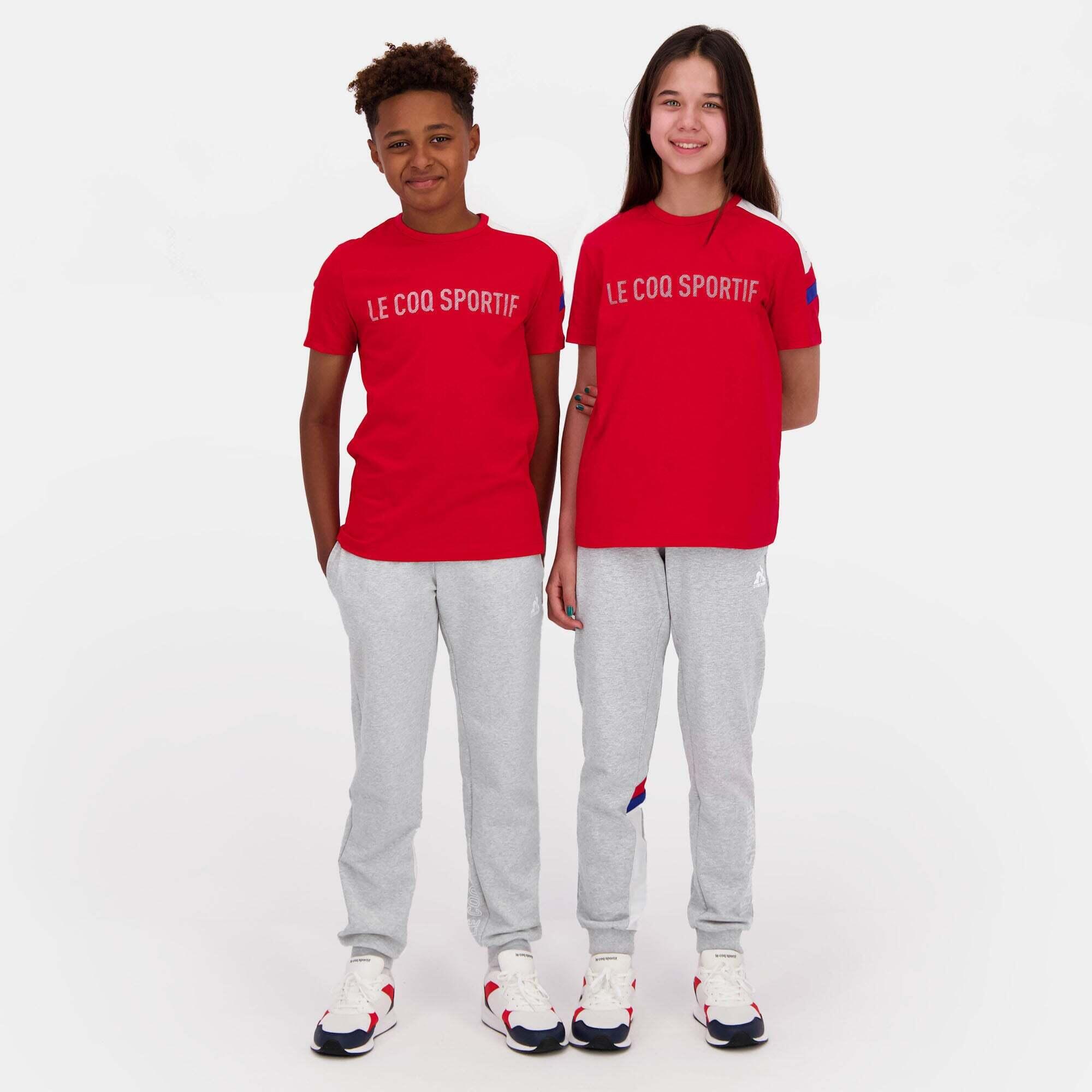 Camiseta Roja Niño Le Coq Sportif Mini 6/7