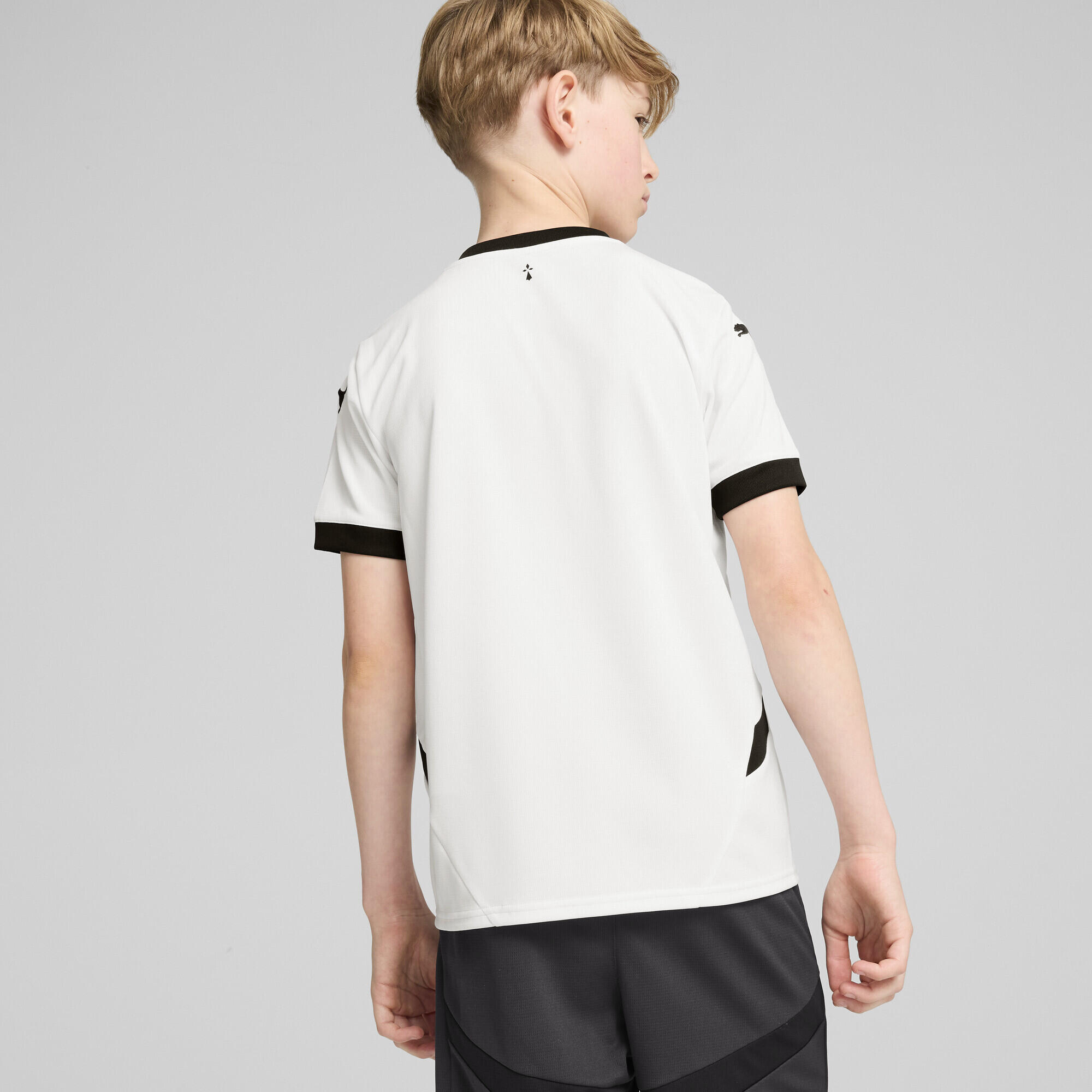 Stade Rennais F.C. Camiseta de la 2.ª equipación 24/25 Niño PUMA White Black 5/7