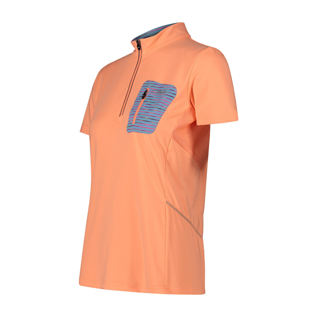 Camiseta de mujer con media cremallera CMP 5/5