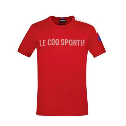 Camiseta Roja Niño Le Coq Sportif Mini