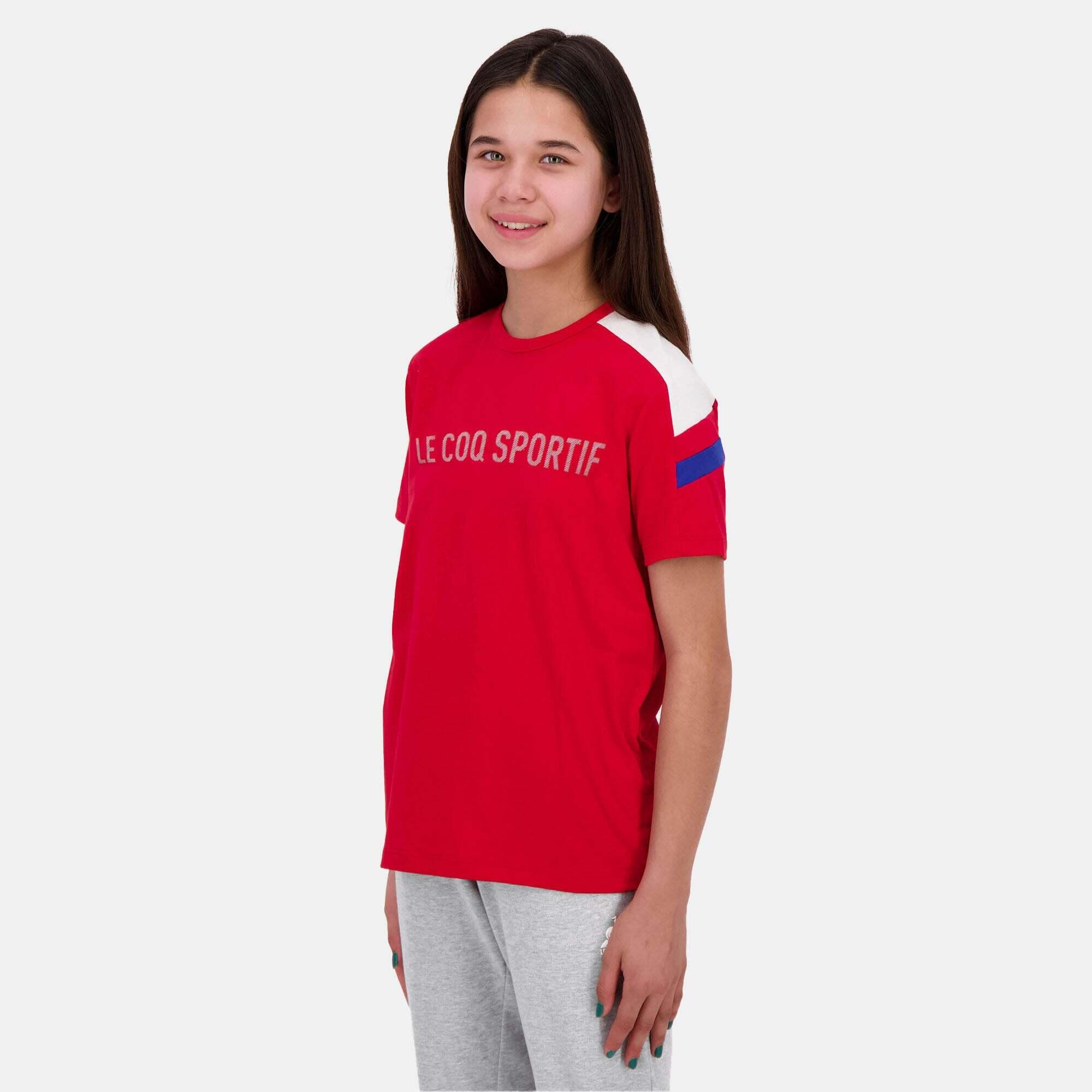 Camiseta Roja Niño Le Coq Sportif Mini 3/7