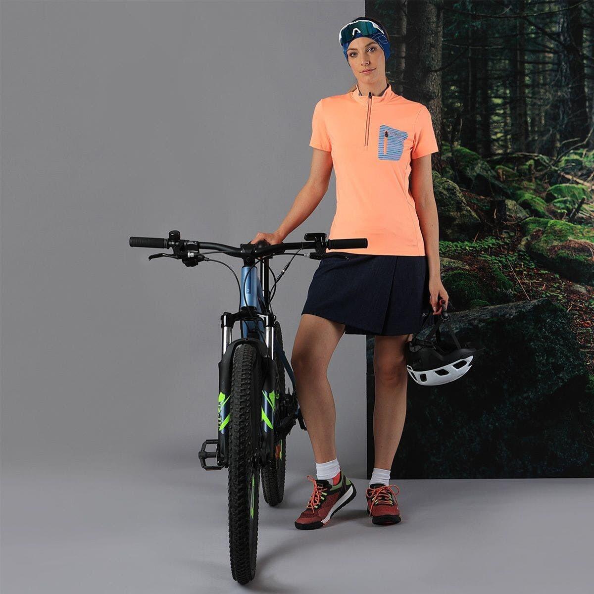 Camiseta de mujer con media cremallera CMP 2/5